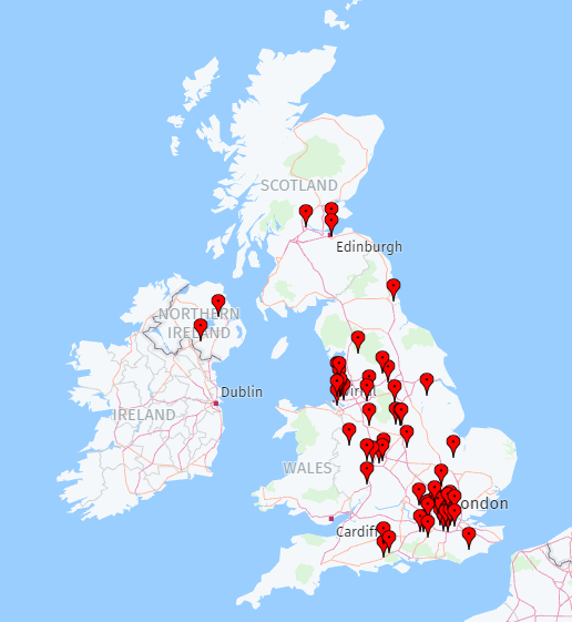 CareMaster Users Map